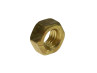 Puch Engine miscellaneous Exhaust nut brass M6 low model Exhaust nut M6 brass short low model