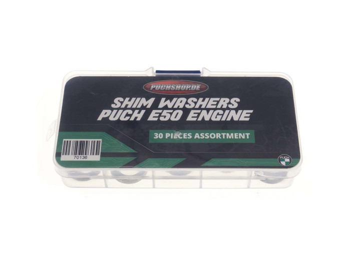 Assortment set Puch Maxi / X30 E50 engine with shim washers
