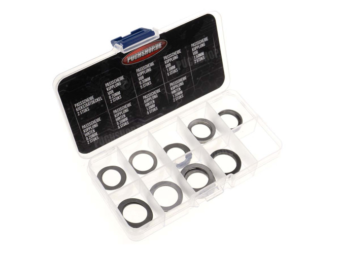 Shim washers assortment Puch Maxi / X30 E50 engine main