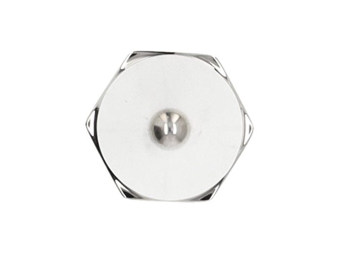 Mutter M11x1 für 11mm Achse Spitzmutter Polierter Edelstahl