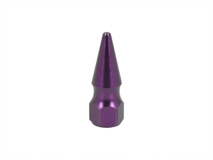 Nut M6x1.00 spike model type purple