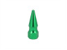 Puch moer breed M6x1,00 punt model groen Moer M6x1.00 spike punt model groen