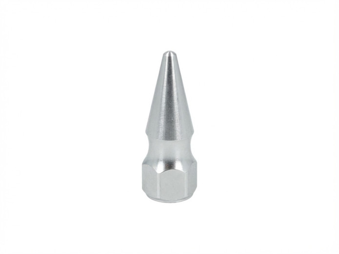 Nut M6x1.00 spike model type silver
