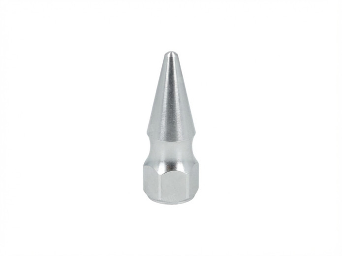 Nut M6x1.00 spike model silver