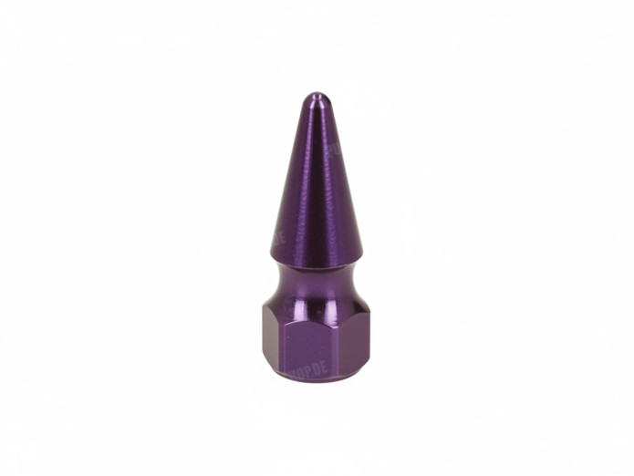 Mutter M8x1,25 Spike Spitzmutter lila
