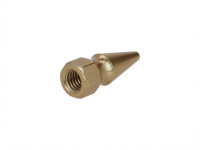 Moer M8x1.25 spike punt model goud Moer M8x1.25 spike punt model goud