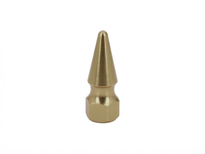 Nut M8x1.25 spike model type gold