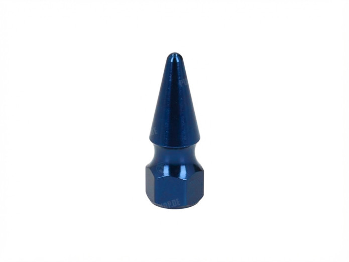 Mutter M8x1,25 Spike Spitzmutter Blau