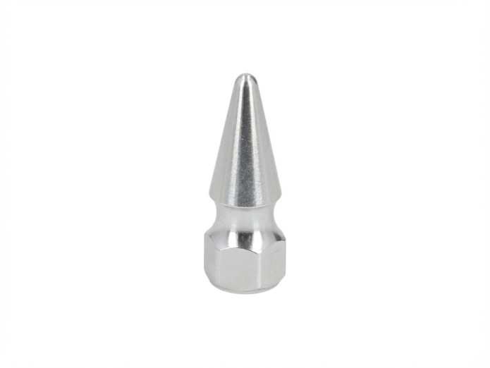 Nut M8x1.25 spike model type silver