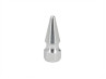Moer M8x1.25 spike punt model zilver