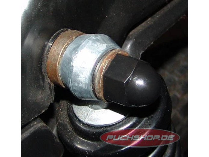Cover cap M8 nut white