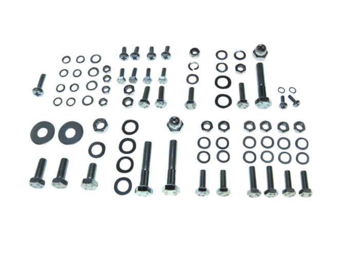 Bouten en moerenset Puch Maxi N / K verzinkt product