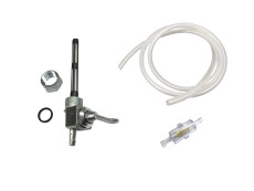 Petrol tap petcock M16x1 Puch MV / VS / DS / MS / Monza / Cobra / M50 complete set