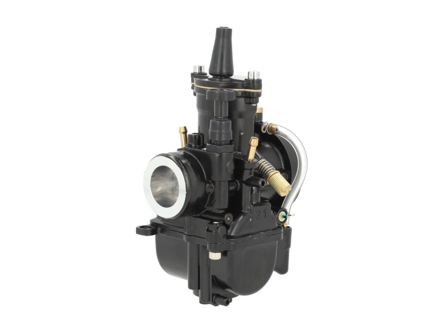 PWK 21mm carburetor replica manual choke spigot Black Racing