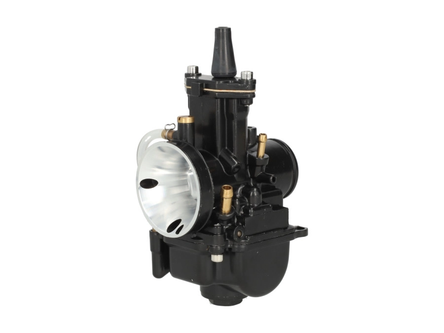 PWK 24mm carburetor replica manual choke spigot Black Racing