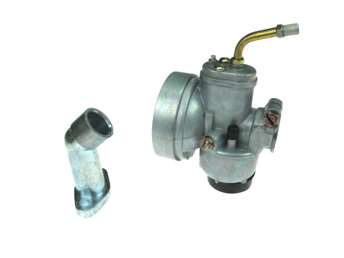 Vergaser Ansaugstutzen ASS 17mm Für Puch Monza | DISA Mopedstore Neu