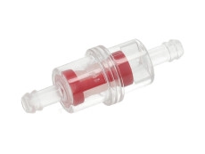 Fuel filter clear small red