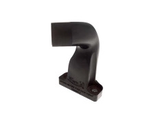 Ansaugstutzen Dellorto PHBG 24mm Puch Maxi E50 Gekrümmt Kunststoff Schwarz Wirth It