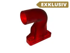Ansaugstutzen Dellorto PHBG 24mm Puch Maxi E50 Gerade Kunststoff Rot Wirth It