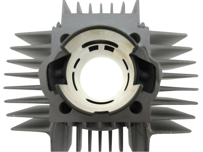 Cylinder 70cc NM PSR 6-port + head PSR set Puch Maxi, X30