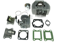 Cylinder 70cc OM Athena AJH reed valve set + Amal 17mm 