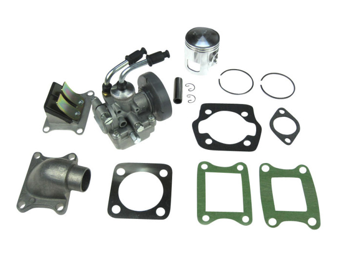 Cylinder 70cc OM Athena AJH reed valve set + Amal 17mm 