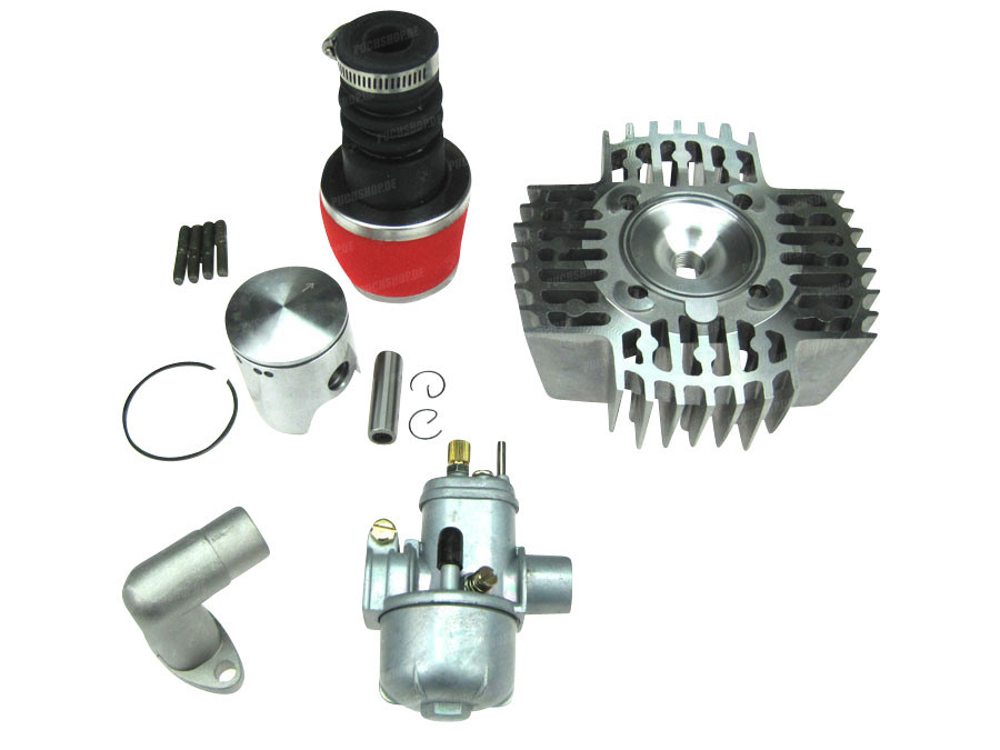 Cylinder 70cc NM DMP aluminium 6-port set + Bing 15mm Puch Maxi, X30 and other models product