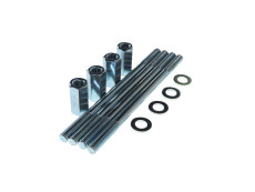Studs cylinder M6x103mm mounting set with 3D nuts 