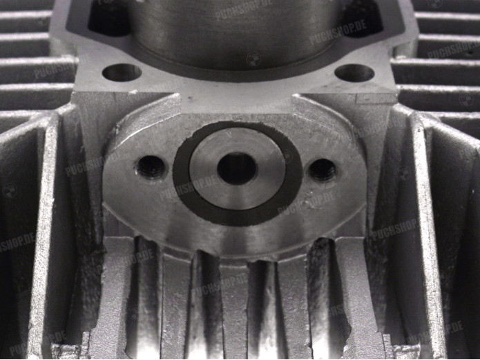 Cylinder 50cc Puch Monza / X50 aluminium with steel sleeve and manifold restrictor NTS 