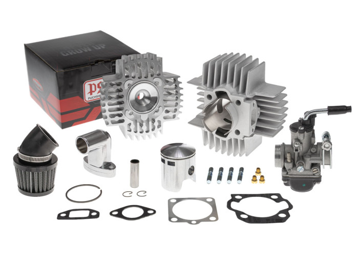 Cilinder 70cc NM PSR 6-poorts set 17.5mm PHBG Puch Maxi X30