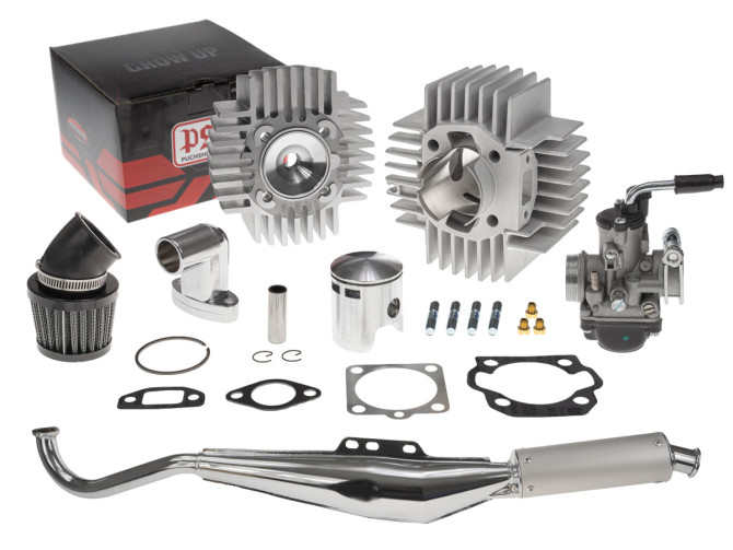 Cylinder 70cc OM PSR 6-port set + 17.5mm PHBG exhaust and powerfilter product