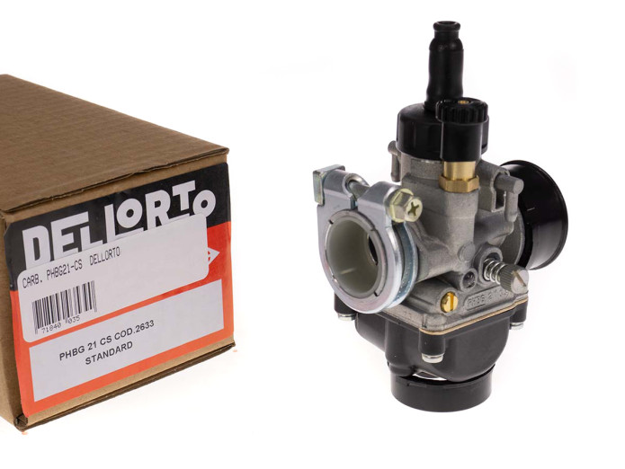 Dellorto PHBG 21mm CS carburetor manual choke original 