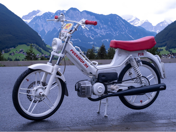 Cylinder 70ccm Power1 6-port Puch Maxi tuned de Klein Barikit piston product