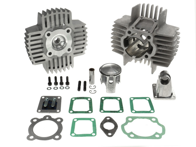 Puch Maxi E50 Polini 65cc 43.5mm cylinder set with head  main