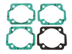 Base gasket set Puch Maxi E50 / Z50 / ZA50 74cc Gilardoni / Italkit 4-pieces