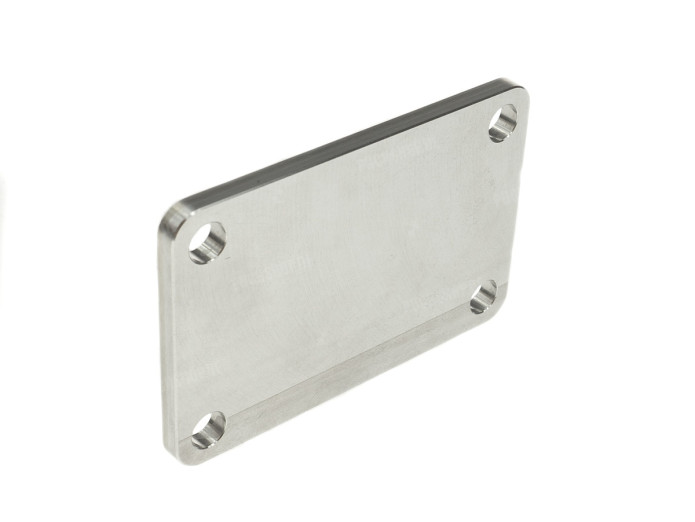Puch cover plate 74cc Gilardoni / Italkit aluminium 4mm