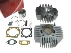 Cilinder 65cc OM Airsal + PSR cilinderkop Puch Maxi, X30 en andere modellen set