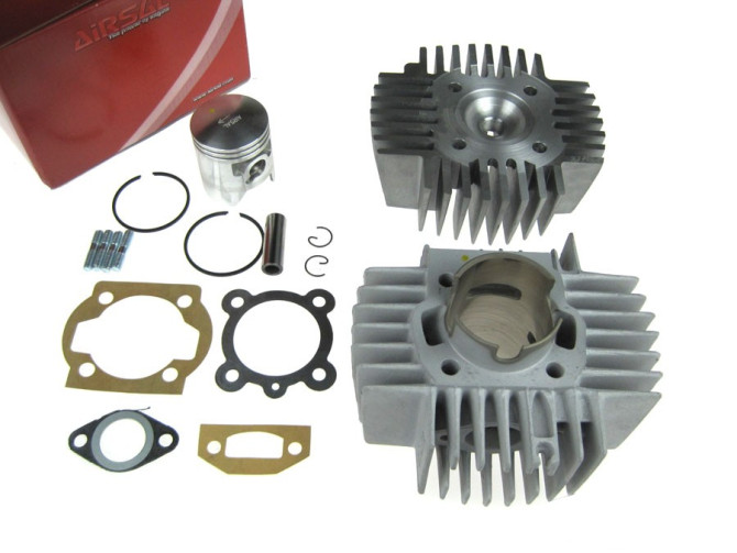 Cilinder 65cc OM Airsal + PSR cilinderkop Puch Maxi, X30 set product