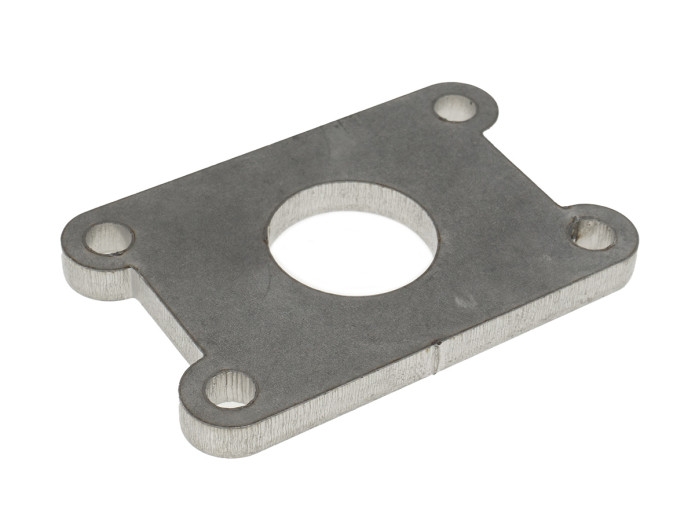 Membranabdeckplatte mit Loch 24mm 74cc Gilardoni / Italkit Edelstahl 6mm