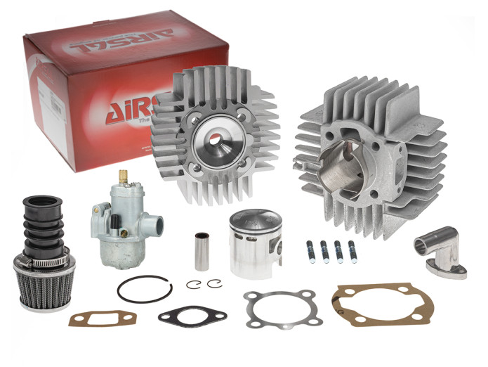 Cilinder 70cc OM Airsal set + Bing 15mm Puch Maxi, X30