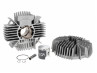 Cylinder 74cc Akoa reed valve Puch Maxi, X30 and other models + cylinder head
