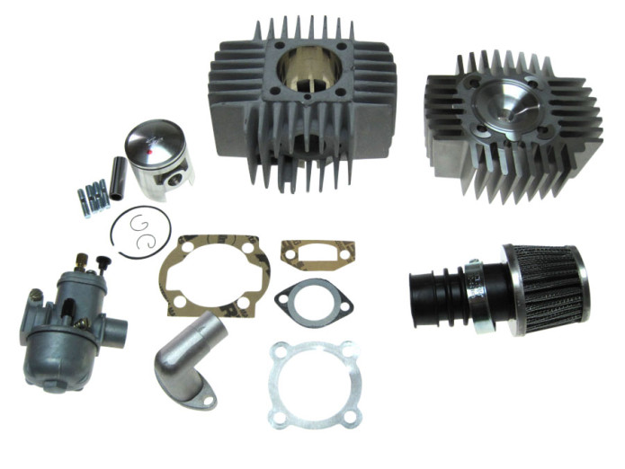 Cilinder 70cc OM Airsal set + Bing 15mm Puch Maxi, X30