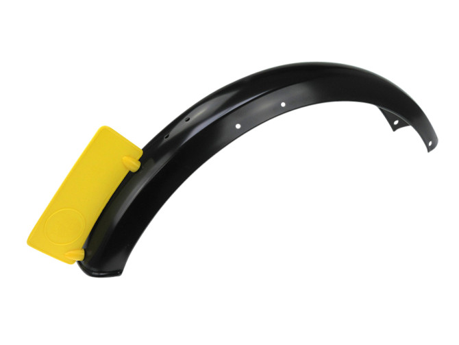 Front fender plate yellow with Puch Logo product