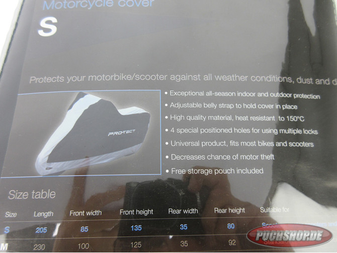 Moped protective cover PRO-TECT luxe S product