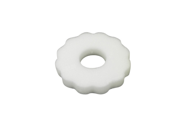 Fuel cap sponge white main