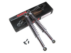 Shock absorber set 310mm MKX chome