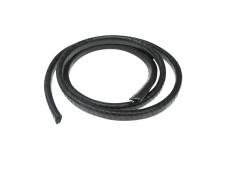 Zierleiste Gummi Tank / Rahmen Universal Schwarz