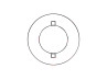 Fuel cap bajonet 40mm Puch X30 / MV / Monza / Cobra tank thumb extra