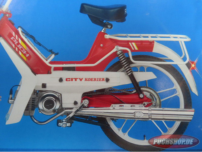 Bagagedrager Puch Maxi S achterdrager chroom Sport-MKII etc product