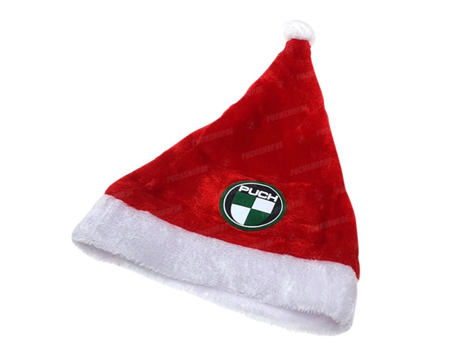Weihnachtsmann-Hut mit Puch Logo main